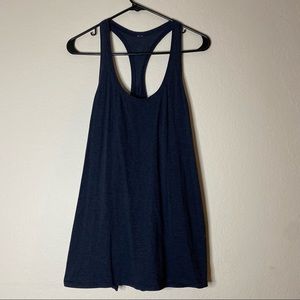 LULULEMON heathered inkwell navy Yogi Racerback IV tank top 6